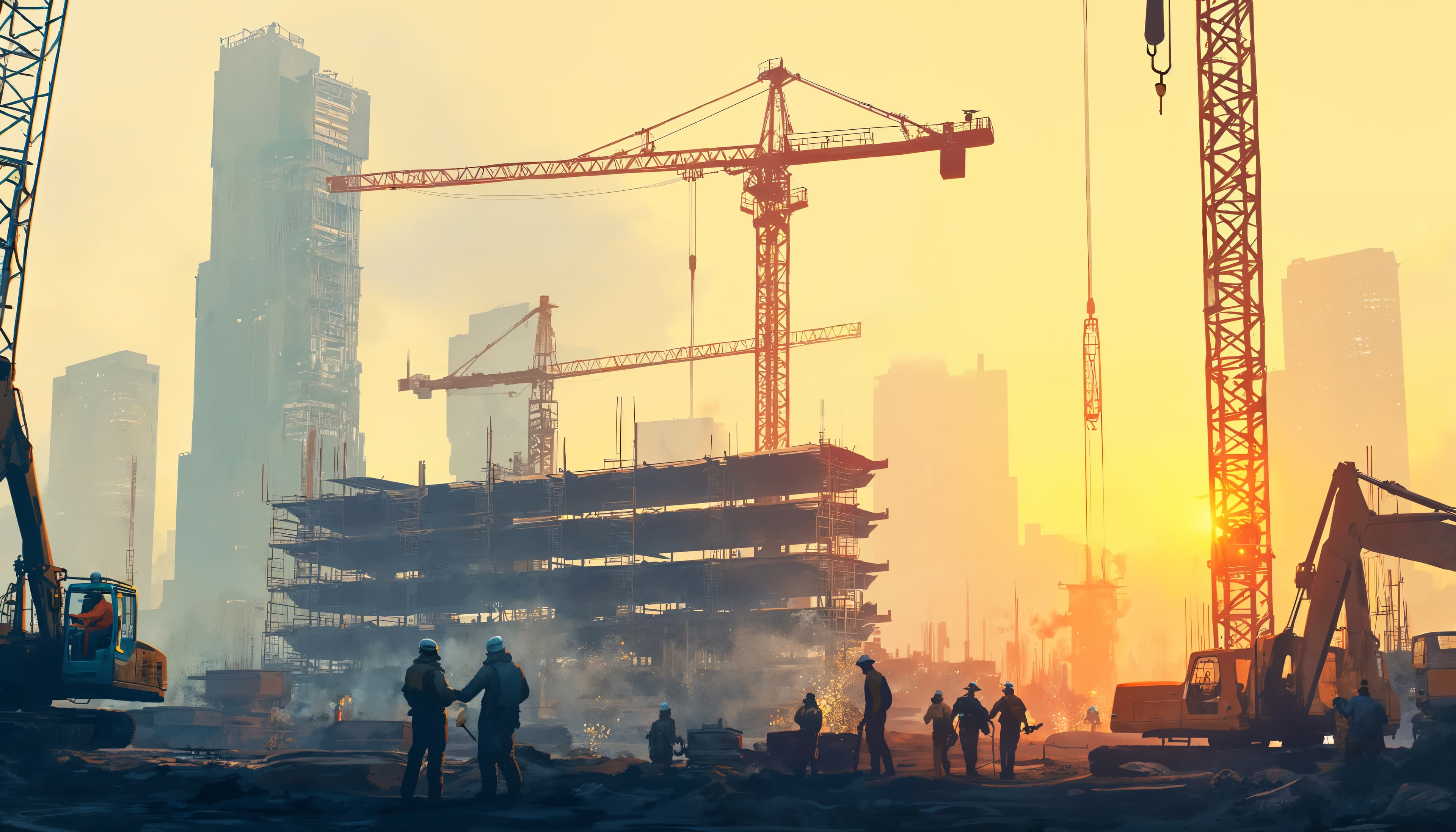 A-ONE INFRA construction project site