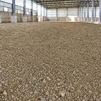 Aggregate base and site prep