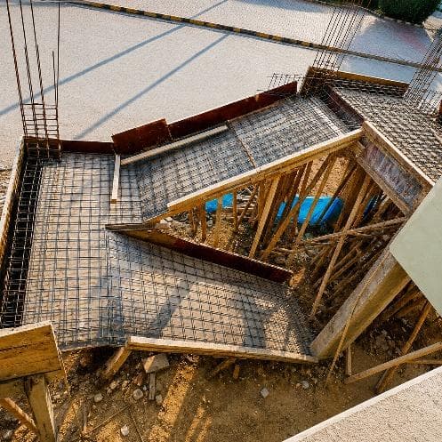 Reinforcement steel cage work