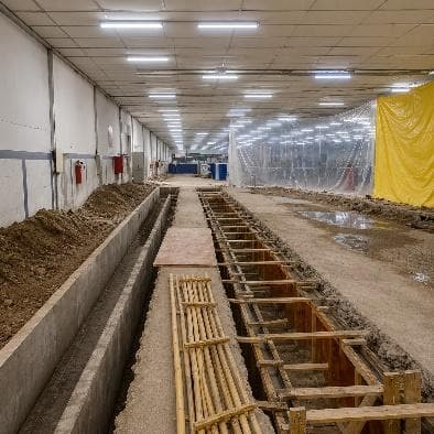 Branch tunnel formwork