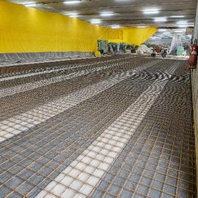 Tunnel reinforcement mesh